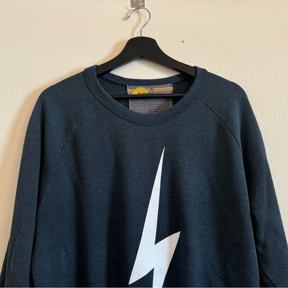 Aviator Nation Bolt Crew Neck Sweatshirt - Picture 9 of 14